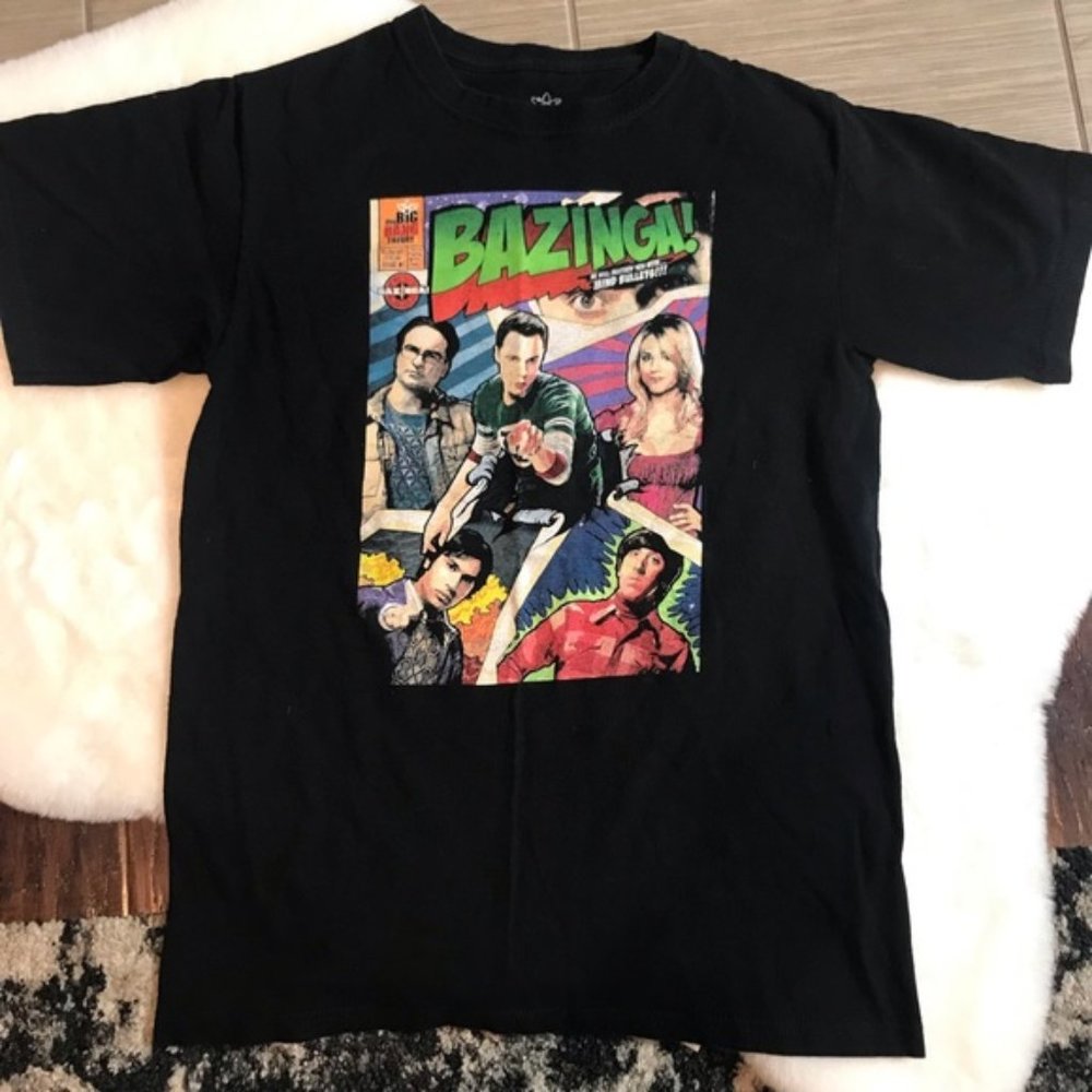 Big Bang Theory Bazinga Tee size small - Picture 3 of 9